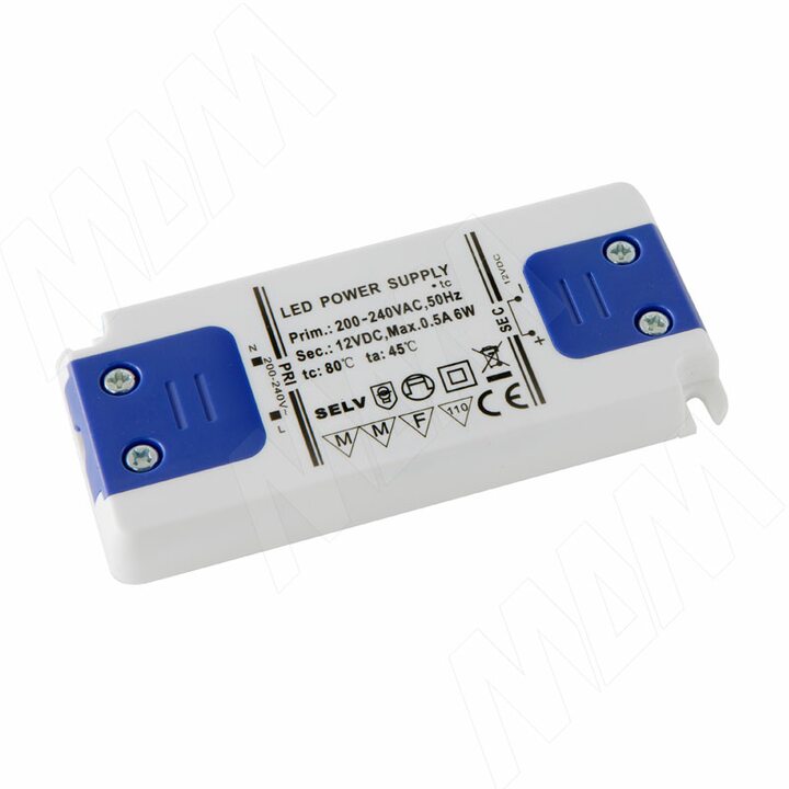 Блок питания AC-230/DC-12V, IP31, 6W