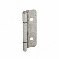 Декоративная накладка, имитация карточной петли серебро состаренное