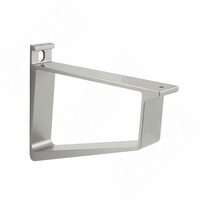 PIRO Менсолодержатель для деревянных полок, хром матовый