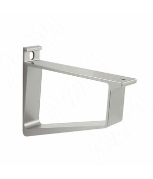 PIRO Менсолодержатель для деревянных полок, хром матовый