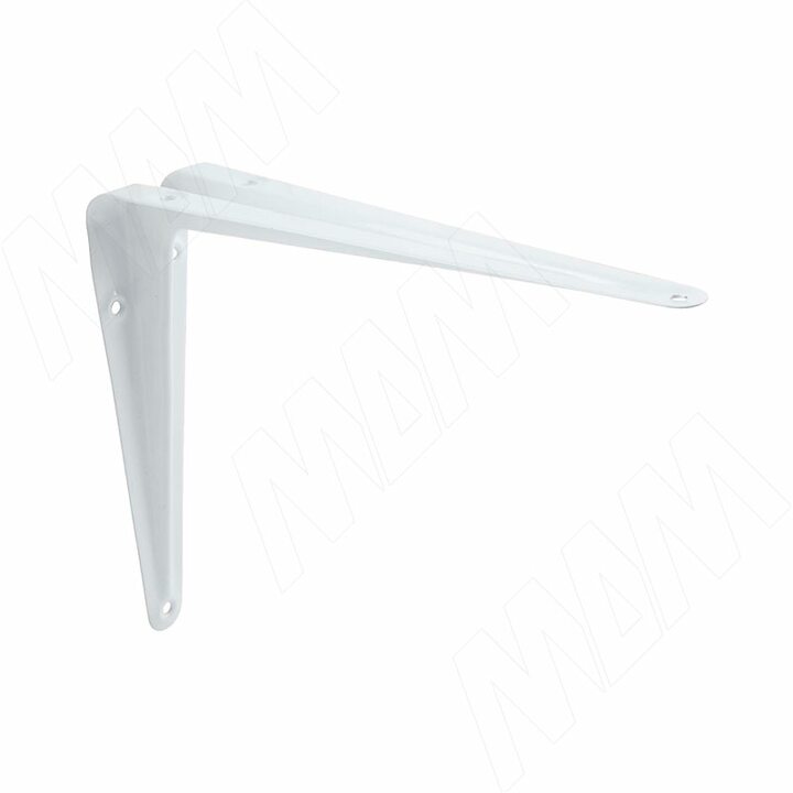 SIMPLE Менсолодержатель для деревянных полок 150х200мм, белый