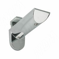 KAIMAN Менсолодержатель для деревянных и стеклянных полок 7 - 41 мм, хром (2 шт.)