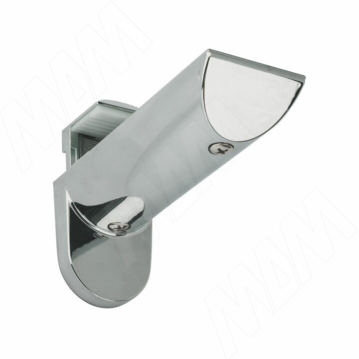 KAIMAN Менсолодержатель для деревянных и стеклянных полок 7 - 41 мм, хром (2 шт.)