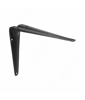 SIMPLE Менсолодержатель для деревянных полок 150х200мм, черный