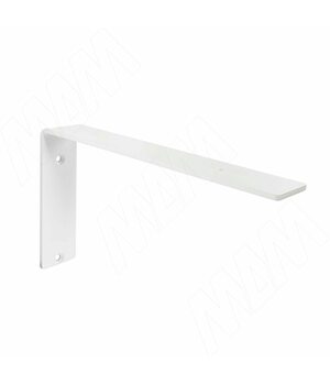 LOFT Менсолодержатель для деревянных полок L-250 мм, белый муар