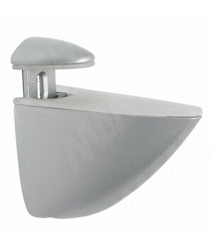 ПЕЛИКАН Менсолодержатель для деревянных и стеклянных полок 4 - 40 мм, хром матовый