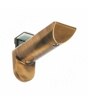 KAIMAN Менсолодержатель для деревянных и стеклянных полок 7 - 41 мм, бронза состаренная (2 шт.)