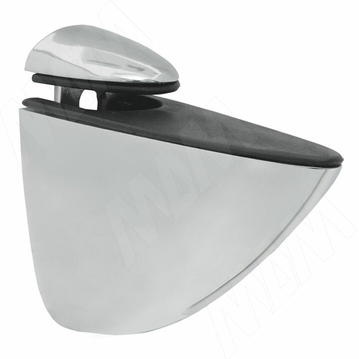 ПЕЛИКАН Менсолодержатель для деревянных и стеклянных полок 4 - 29 мм, хром