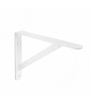 MADRID Менсолодержатель для деревянных полок L-200 мм, белый муар