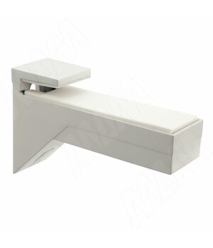 KALABRONE Менсолодержатель для деревянных и стеклянных полок 8 - 30 мм, белый (2 шт.)