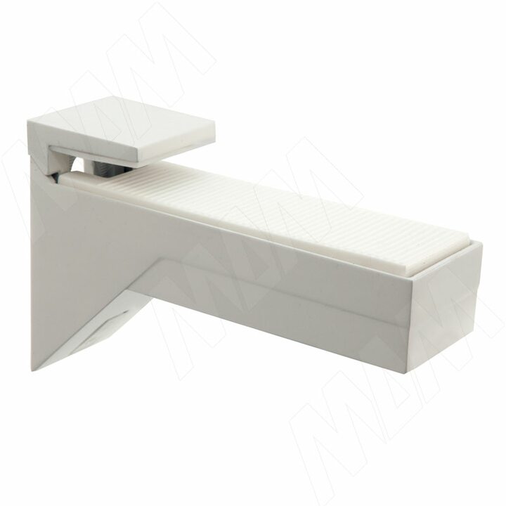 KALABRONE Менсолодержатель для деревянных и стеклянных полок 8 - 30 мм, белый (2 шт.)