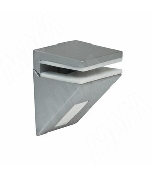 KALABRONE MINI Менсолодержатель для стеклянных полок 5 - 10 мм, хром матовый