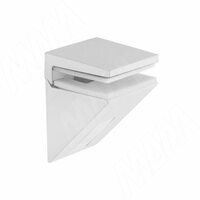 KALABRONE MINI Менсолодержатель для стеклянных полок 5 - 10 мм, белый матовый