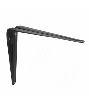 SIMPLE Менсолодержатель для деревянных полок 200х250мм, черный