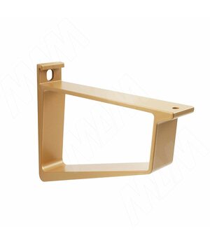 PIRO Менсолодержатель для деревянных полок, золото матовое