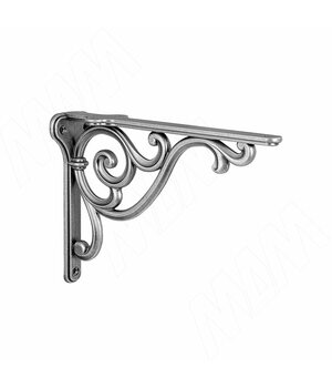 ROME Менсолодержатель для деревянных полок L-150 мм, серебро состаренное