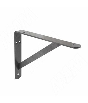 MADRID Менсолодержатель для деревянных полок L-200 мм, графит