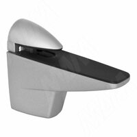 ПЕЛИКАН Менсолодержатель для деревянных и стеклянных полок 8 - 38 мм, хром матовый