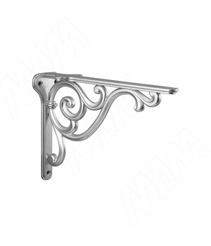 ROME Менсолодержатель для деревянных полок L-150 мм, серебро Ноттингем