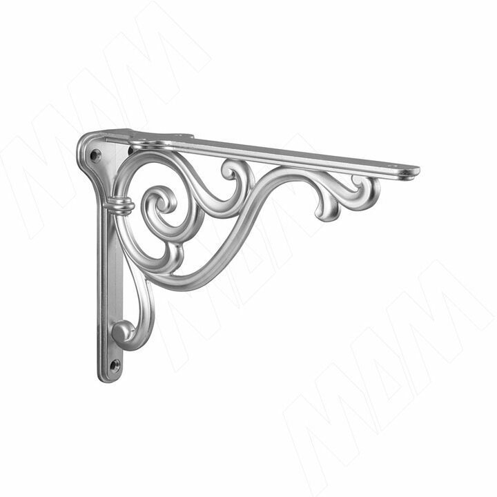 ROME Менсолодержатель для деревянных полок L-150 мм, серебро Ноттингем