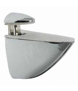 ПЕЛИКАН Менсолодержатель для деревянных и стеклянных полок 4 - 40 мм, хром