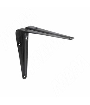SIMPLE Менсолодержатель для деревянных полок 125х150мм, черный