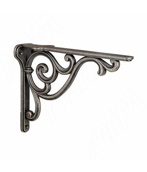 ROME Менсолодержатель для деревянных полок L-200 мм, бронза состаренная