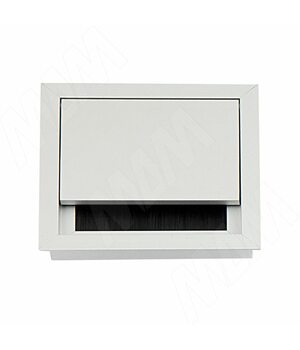 Заглушка кабель-канала, алюминиевая, 100х100 мм