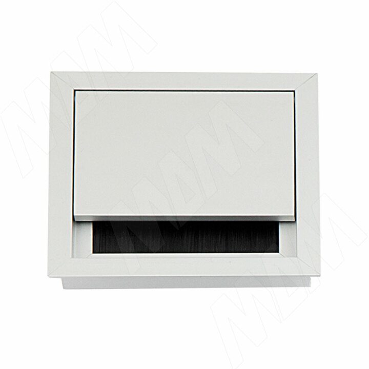 Заглушка кабель-канала, алюминиевая, 100х100 мм