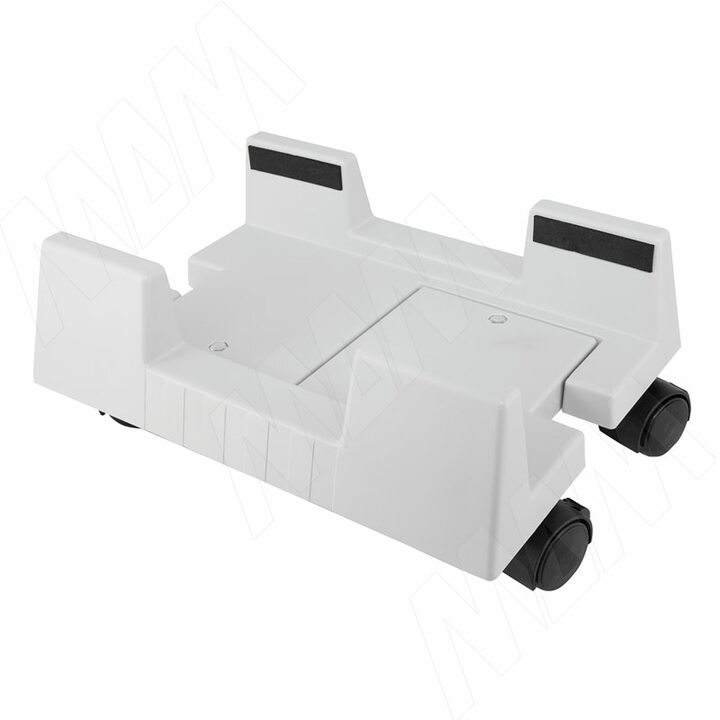 Подставка для системного блока с колесными опорами, серый