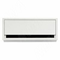 Заглушка кабель-канала, алюминиевая, 240х120 мм