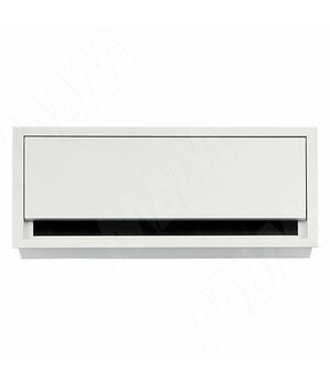 Заглушка кабель-канала, алюминиевая, 240х120 мм