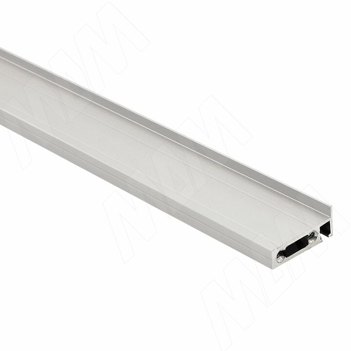 EXIT Профиль заглушки кабель-канала, серебро, L-1800