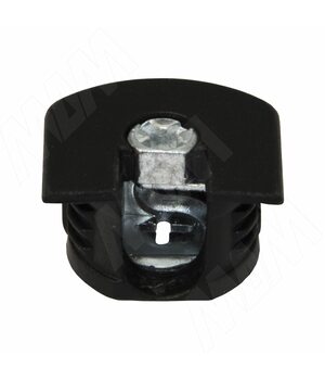 Эксцентрик усиленный в пластиковом корпусе 16 мм, черный