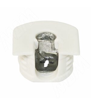 Эксцентрик усиленный в пластиковом корпусе 25 мм, белый