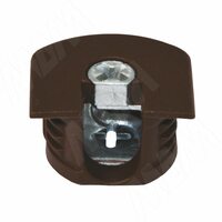 Эксцентрик усиленный в пластиковом корпусе 16 мм, коричневый