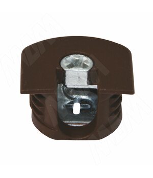 Эксцентрик усиленный в пластиковом корпусе 16 мм, коричневый