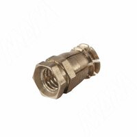 Футорка распорная металлическая без шарика, М4 Х 10