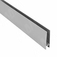 INTEGRO Горизонтальный профиль нижний серебро, L-6000