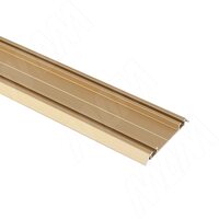 INTEGRO Направляющая нижняя золото матовое, L-3000