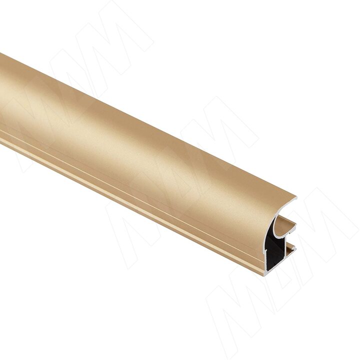 INTEGRO Профиль-ручка асим. золото матовое, L-5400