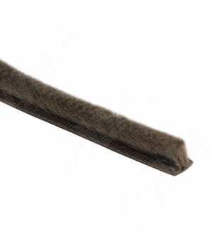 INTEGRO Щеточный уплотнитель, бронза, 6 мм