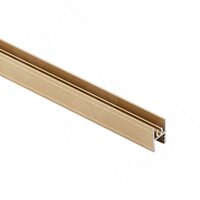INTEGRO Горизонтальный профиль верхний золото матовое, L-6000