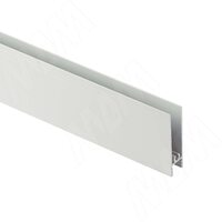 INTEGRO Горизонтальный профиль нижний белый, L-6000