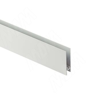 INTEGRO Горизонтальный профиль нижний белый, L-6000
