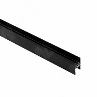 INTEGRO Горизонтальный профиль верхний черный, L-6000