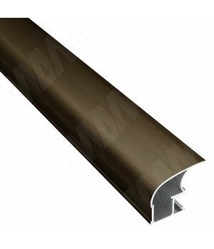 INTEGRO Широкая профиль-ручка асим. бронза, L-5400