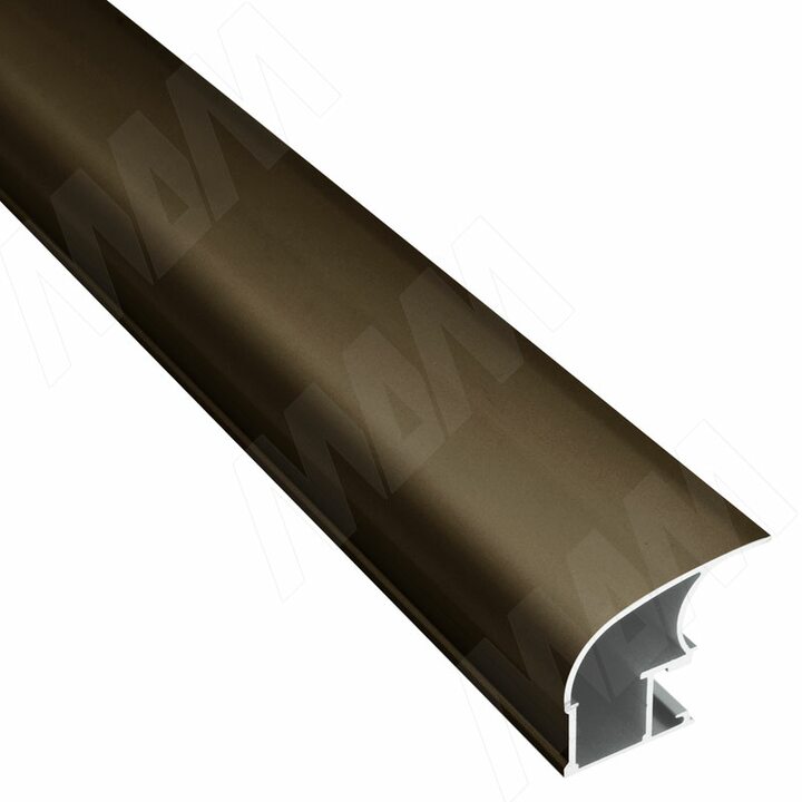 INTEGRO Широкая профиль-ручка асим. бронза, L-5400