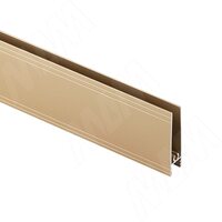 INTEGRO Горизонтальный профиль нижний золото матовое, L-6000