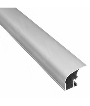 INTEGRO Широкая профиль-ручка асим. серебро, L-5400